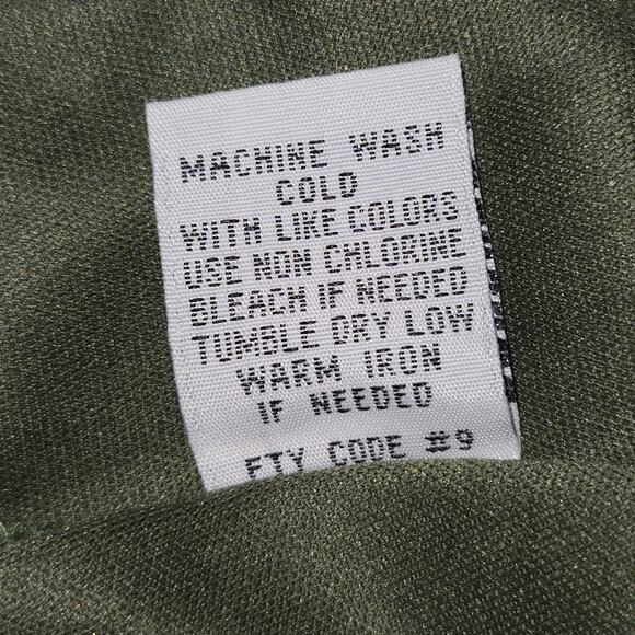 Rebellion Again Womens L Mini Dress Green Triangle Cutouts Tribal Rustic Aztec - Picture 12 of 13